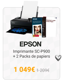 Epson - Imprimante SC-P900 + 2 Packs de papier