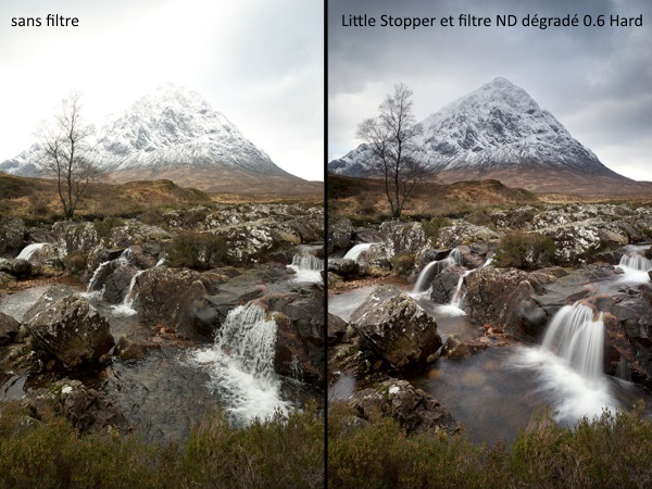 LEE Filters Filtre Dégradé Gris ND 0,45 (+1,5) Very Hard Grade