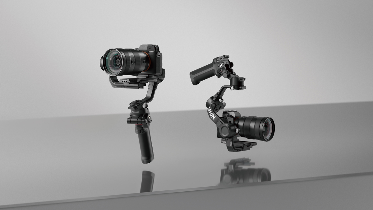 Goshyda Stabilisateur Axe Z Pour Ronin S/RS 2/RSC 2 - Poignée Double Réglable Portable Caméra