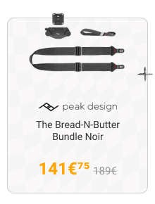 Peak Design - The Bread-N-Butter Bundle Noir