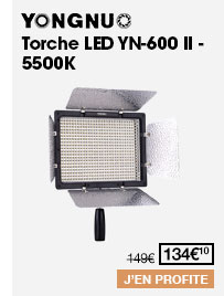 Yongnuo Torche LED YN-600 II - 5500K