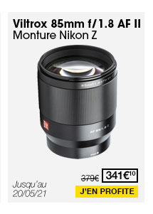 Viltrox 85mm f/1.8 AF II Monture Nikon Z