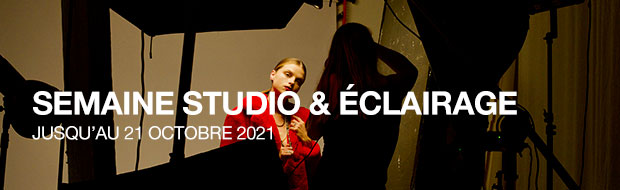 Semaine studio & éclairage - jusqu'au 21 octobre 2021
