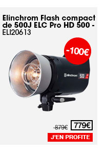Elinchrom Flash compact de 500J ELC Pro HD 500 - ELI20613