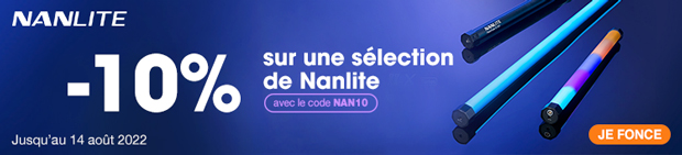 -10% sur une sélection de Nanlite