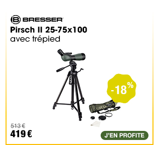 Bresser Pirsch II 25-75x100 avec trépied