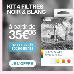  Kit 4 filtres Noir & Blanc à partir de 35€06