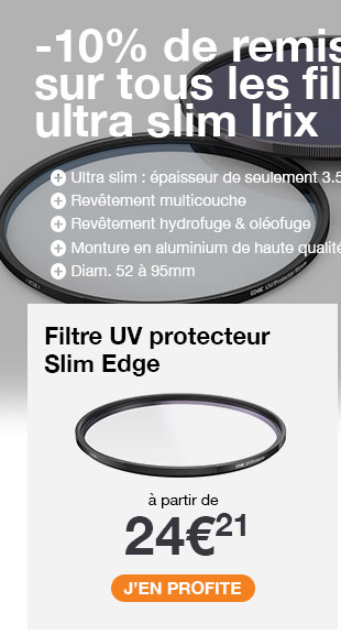 Filtre UV protecteur Slim Edge