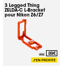3 Legged Thing ZELDA-C L-Bracket pour Nikon Z6/Z7