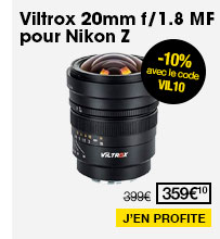  Viltrox 20mm f/1.8 MF pour Nikon Z