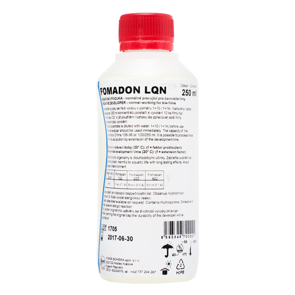 Révélateur liquide Films Fomadon LQN 250 ml