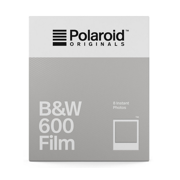 600 B&W Film noir & blanc avec cadre blanc (8 poses)