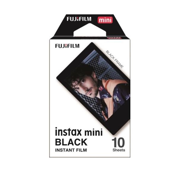 Cartouche Instax Mini avec cadre noir 10 vues