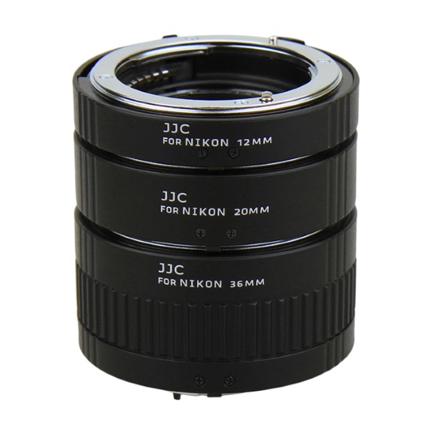 Jeu de 3 tubes-allonge 12/20/36mm pour Nikon F II