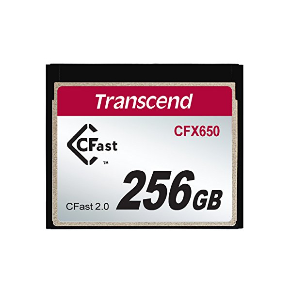 CFast 2.0 256 Go CFX650 3400x (510Mb/s)
