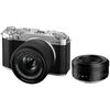 X-M5 Argent + 15-45mm + TTartisan 27mm F2.8