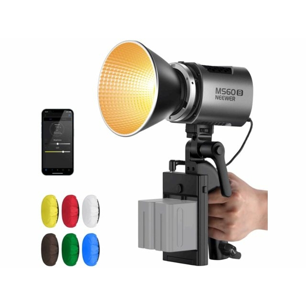 MS60B Bicolore Lumière vidéo LED