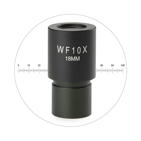 Oculaire WF 10x / 18mm avec échelle micrométrique pour MicroBlue