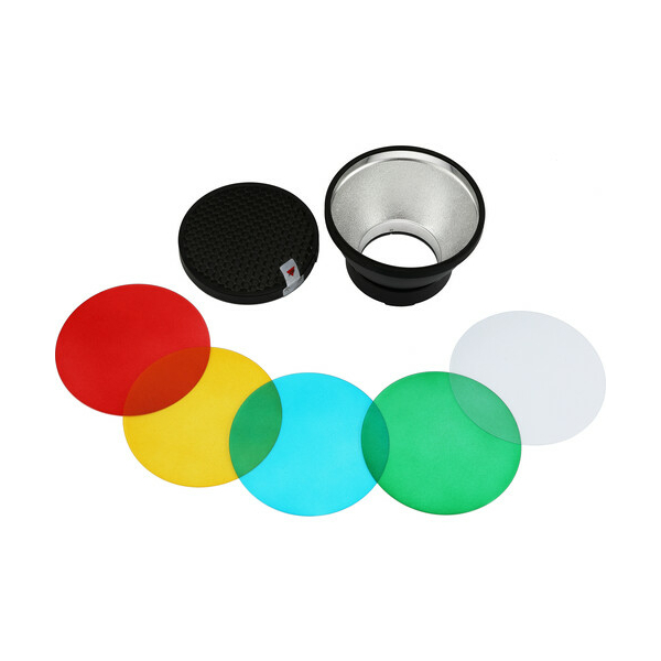 Réflecteur et filtres de couleur pour AD300Pro