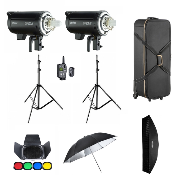 Kit 2 Flashs complet DP600III