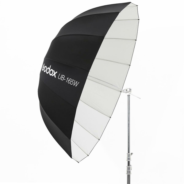 Parapluie parabolique 165cm Noir et Blanc