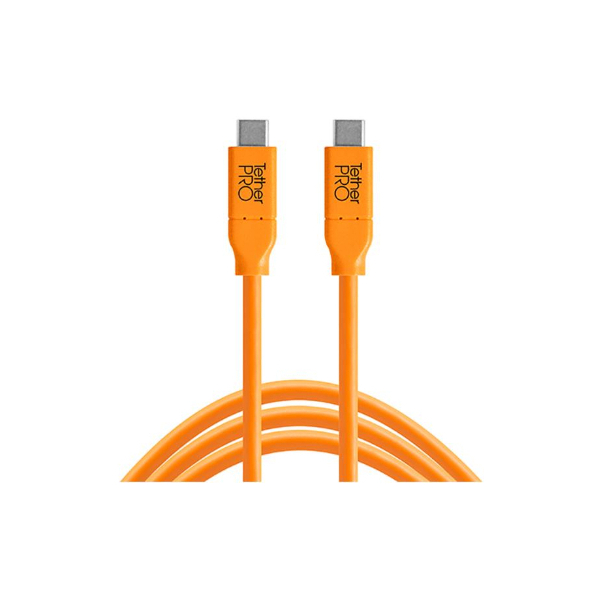 Câble USB-C vers USB-C 4.6M Orange