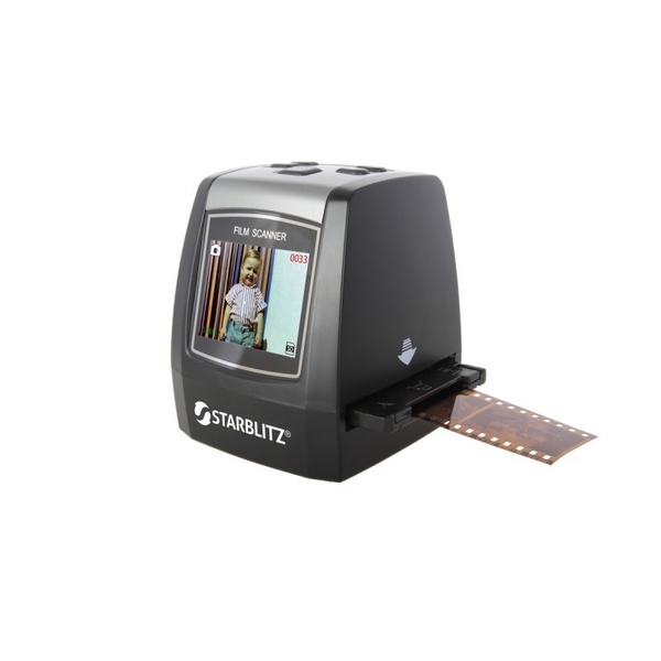 Isoscan Scanner 14MP pour film et diapo avec écran LCD