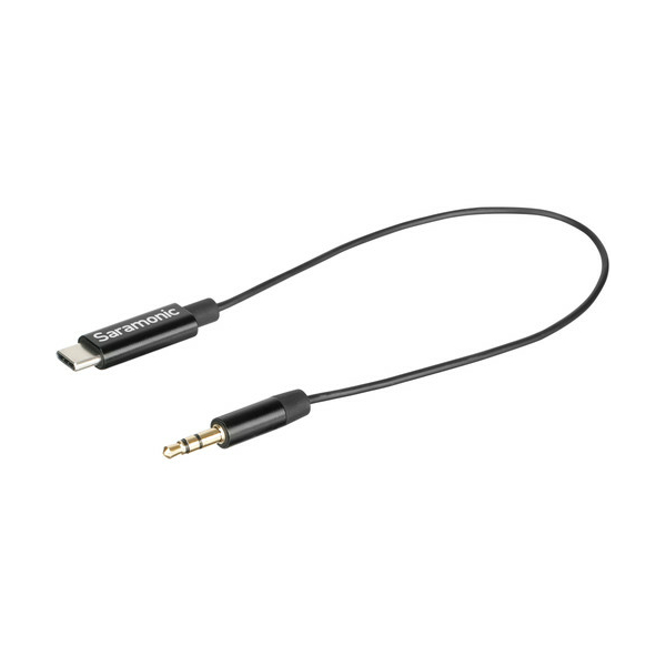 SR-C2001 Câble adaptateur TRS 3,5 mm mâle vers USB Type-C pour Android