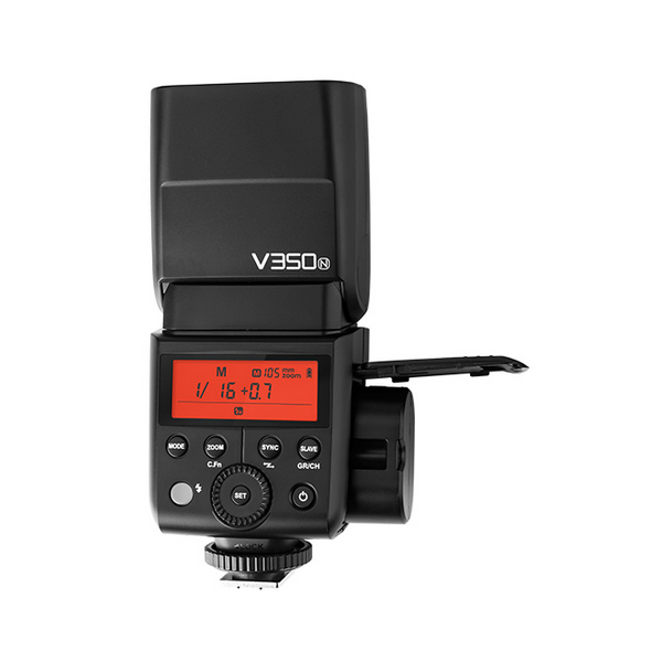 Flash V350N pour Nikon + batterie + chargeur