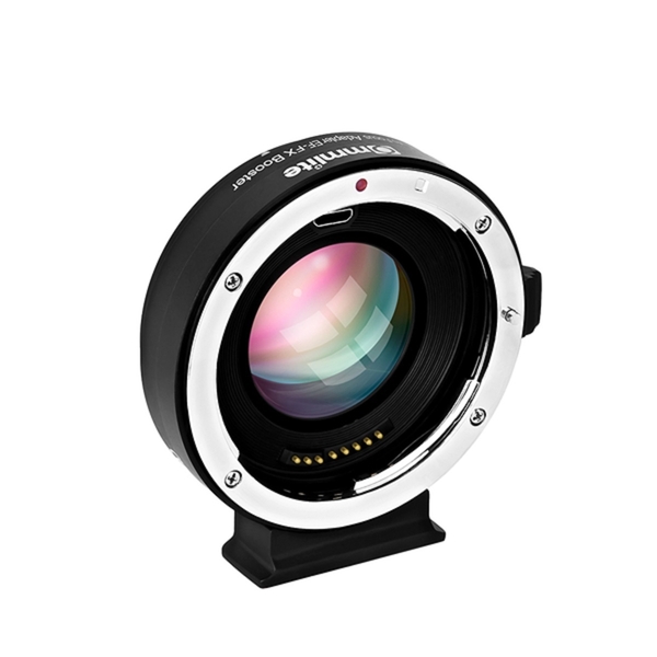 Convertisseur Booster 0.71x Fuji X pour objectifs Canon EF/EF-S avec AF