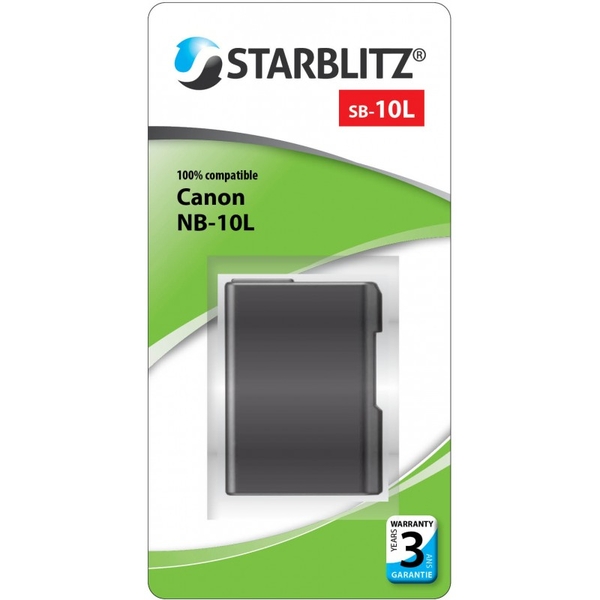 Batterie Starblitz équivalente Canon NB-10L