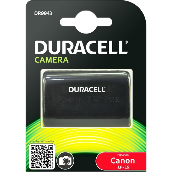 Batterie Duracell équivalente Canon LP-E6 / LP-E6N