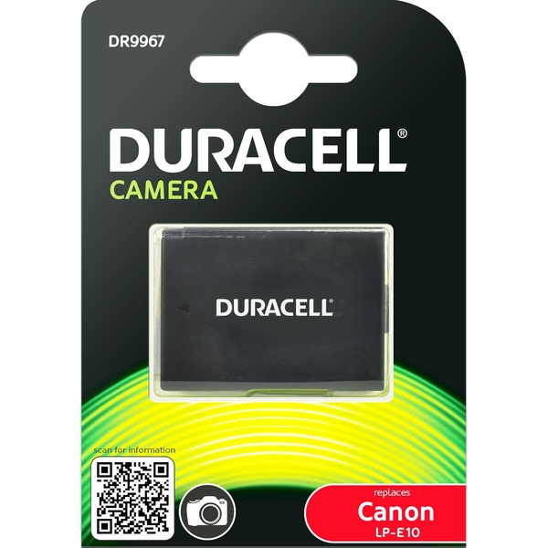 Batterie Duracell équivalente Nikon EN-EL9, EN-EL9e