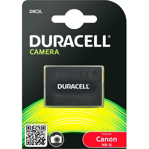 Batterie Duracell équivalente Canon NB-3L
