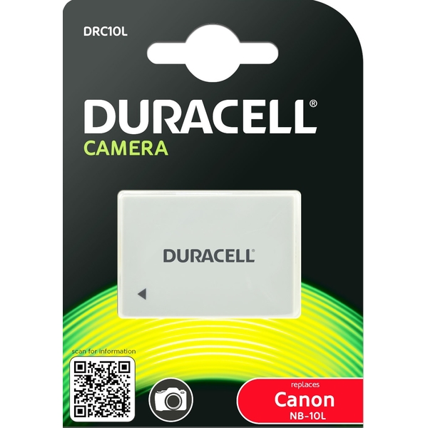Batterie Duracell équivalente Canon NB-10L