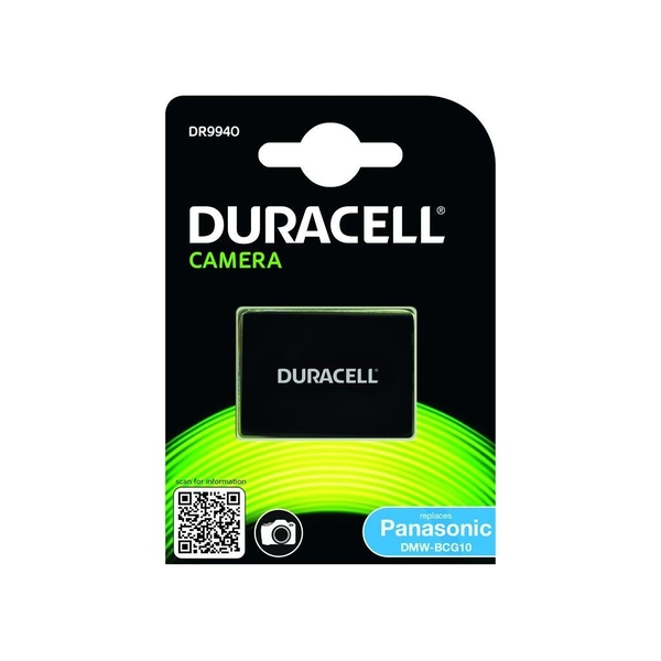 Batterie Duracell équivalente Panasonic DMW-BCG10/DMW-BCG10E